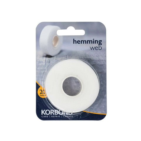 KORBOND Hemming Web 20m x 2cm No Sewing Required  Bonding Fusing Tape 110042