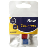 KORBOND Row Counters 2 Sizes For Needles up to 8mm Stitch Tally Knitting 180041