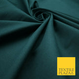 PREMIUM TEAL Stretch Cotton Drill Fabric Twill Upholstery Uniform Work 57" 7199