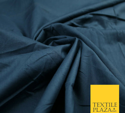 Plain Polycotton Fabric Dress Craft Lining Bunting Poly Cotton - OVER 30 COLOURS