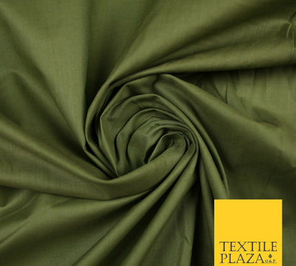 Plain Polycotton Fabric Dress Craft Lining Bunting Poly Cotton - OVER 30 COLOURS