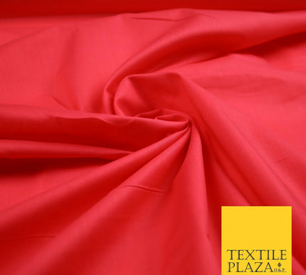 Plain Polycotton Fabric Dress Craft Lining Bunting Poly Cotton - OVER 30 COLOURS