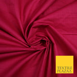 Plain Polycotton Fabric Dress Craft Lining Bunting Poly Cotton - OVER 30 COLOURS