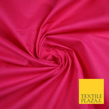 Plain Polycotton Fabric Dress Craft Lining Bunting Poly Cotton - OVER 30 COLOURS