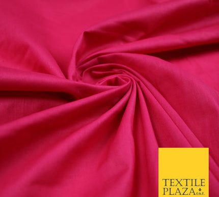 Plain Polycotton Fabric Dress Craft Lining Bunting Poly Cotton - OVER 30 COLOURS