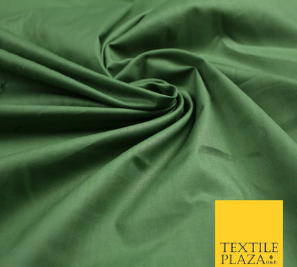 Plain Polycotton Fabric Dress Craft Lining Bunting Poly Cotton - OVER 30 COLOURS