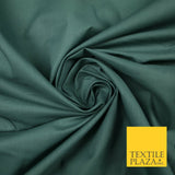 Plain Polycotton Fabric Dress Craft Lining Bunting Poly Cotton - OVER 30 COLOURS