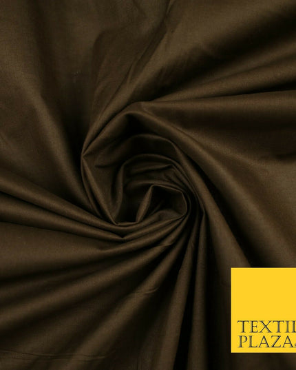 Plain Polycotton Fabric Dress Craft Lining Bunting Poly Cotton - OVER 30 COLOURS