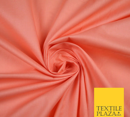 Plain Polycotton Fabric Dress Craft Lining Bunting Poly Cotton - OVER 30 COLOURS