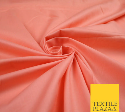 Plain Polycotton Fabric Dress Craft Lining Bunting Poly Cotton - OVER 30 COLOURS