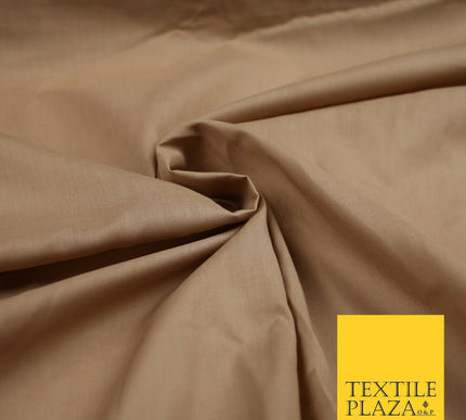 Plain Polycotton Fabric Dress Craft Lining Bunting Poly Cotton - OVER 30 COLOURS