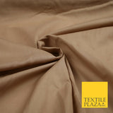 Plain Polycotton Fabric Dress Craft Lining Bunting Poly Cotton - OVER 30 COLOURS