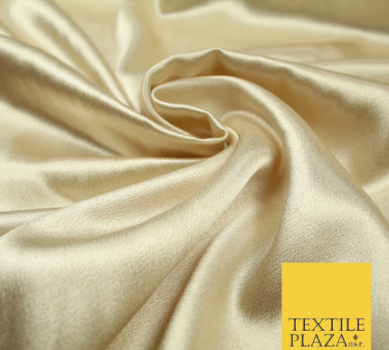 Premium Plain 2 Way Stretch Crepe Back Satin Fabric Material Dress Bridal 58"