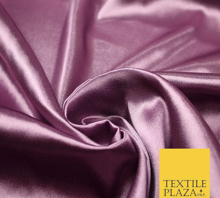 Premium Plain 2 Way Stretch Crepe Back Satin Fabric Material Dress Bridal 58"
