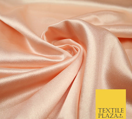 Premium Plain 2 Way Stretch Crepe Back Satin Fabric Material Dress Bridal 58"