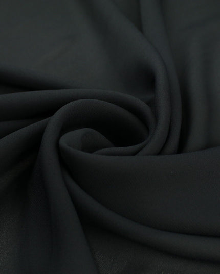 18 COLOURS - Premium Plain DOUBLE Georgette Chiffon Sheer Dress Polyester Fabric