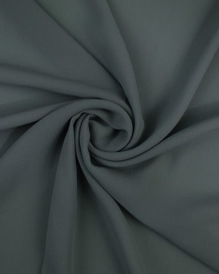 18 COLOURS - Premium Plain DOUBLE Georgette Chiffon Sheer Dress Polyester Fabric