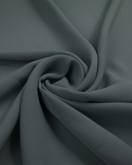 18 COLOURS - Premium Plain DOUBLE Georgette Chiffon Sheer Dress Polyester Fabric