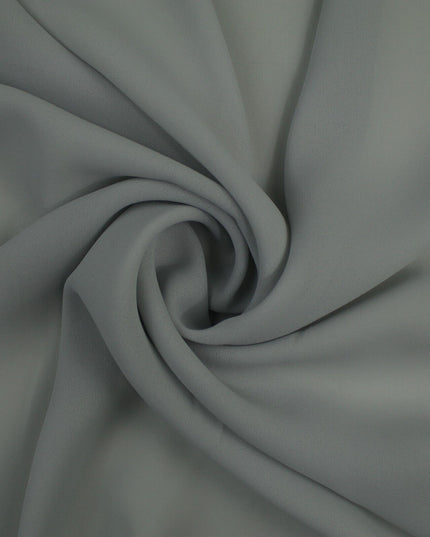 18 COLOURS - Premium Plain DOUBLE Georgette Chiffon Sheer Dress Polyester Fabric