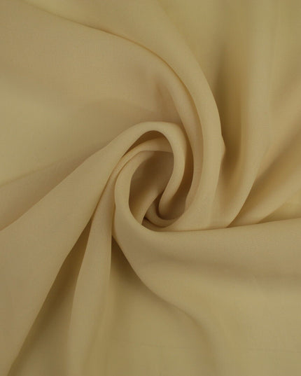 18 COLOURS - Premium Plain DOUBLE Georgette Chiffon Sheer Dress Polyester Fabric