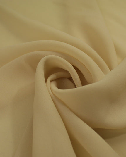 18 COLOURS - Premium Plain DOUBLE Georgette Chiffon Sheer Dress Polyester Fabric