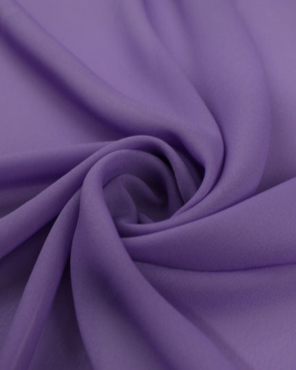 18 COLOURS - Premium Plain DOUBLE Georgette Chiffon Sheer Dress Polyester Fabric