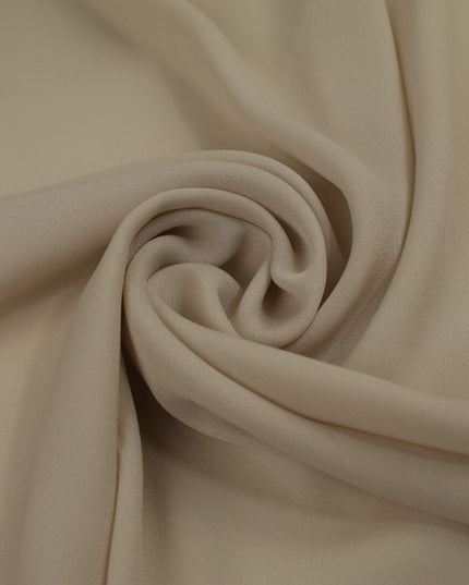 18 COLOURS - Premium Plain DOUBLE Georgette Chiffon Sheer Dress Polyester Fabric