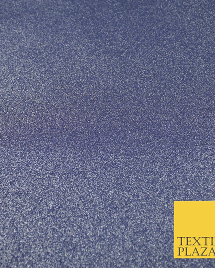 13 COLOURS - Luxury Sparkly Fine Glitter 100% Cotton Fabric Craft Festive 59"