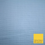 6 COLOURS - Checked Jacquard Flat Double Gauze Woven 100% Cotton Fabric