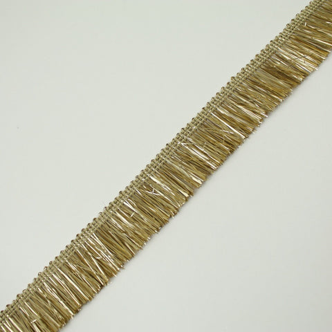 Classic Gold Metal Effect Fringe Tassel Trimming Gota Border Ribbon Lace X700