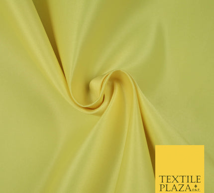 LEMON Luxury Plain Smooth Matt Duchess Satin Fabric Material Bridal Wedding Dress 58" 5611