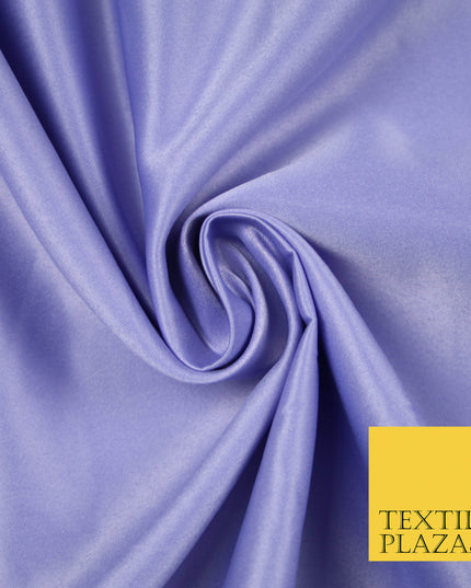 LILAC LAVENDER Luxury Plain Smooth Matt Duchess Satin Fabric Material Bridal Wedding Dress 58" 5627