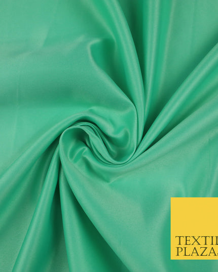 MINT GREEN Luxury Plain Smooth Matt Duchess Satin Fabric Material Bridal Wedding Dress 58" 5635