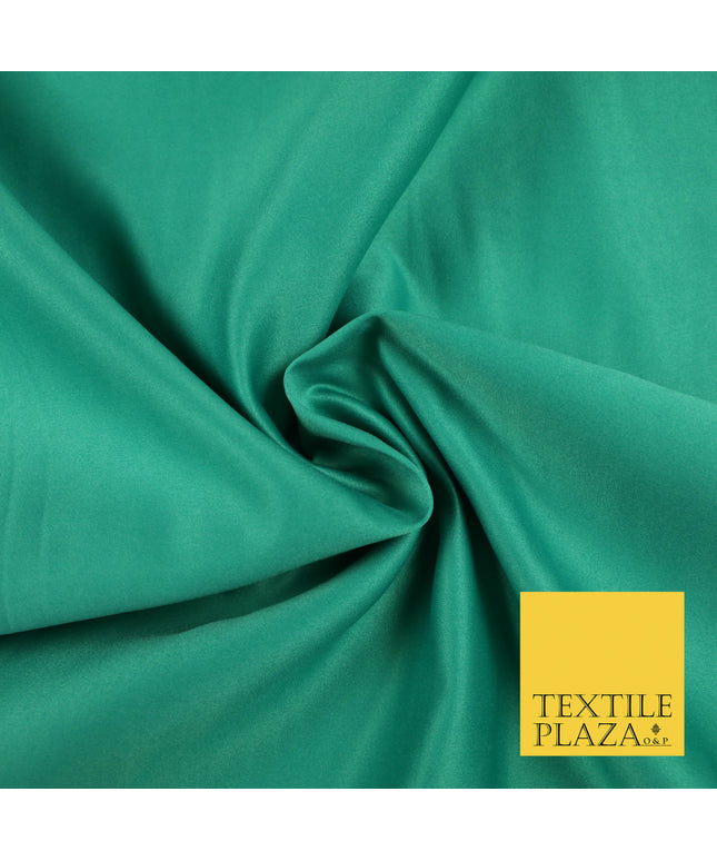 SEA GREEN Luxury Plain Smooth Matt Duchess Satin Fabric Material Bridal Wedding Dress 58" 5638
