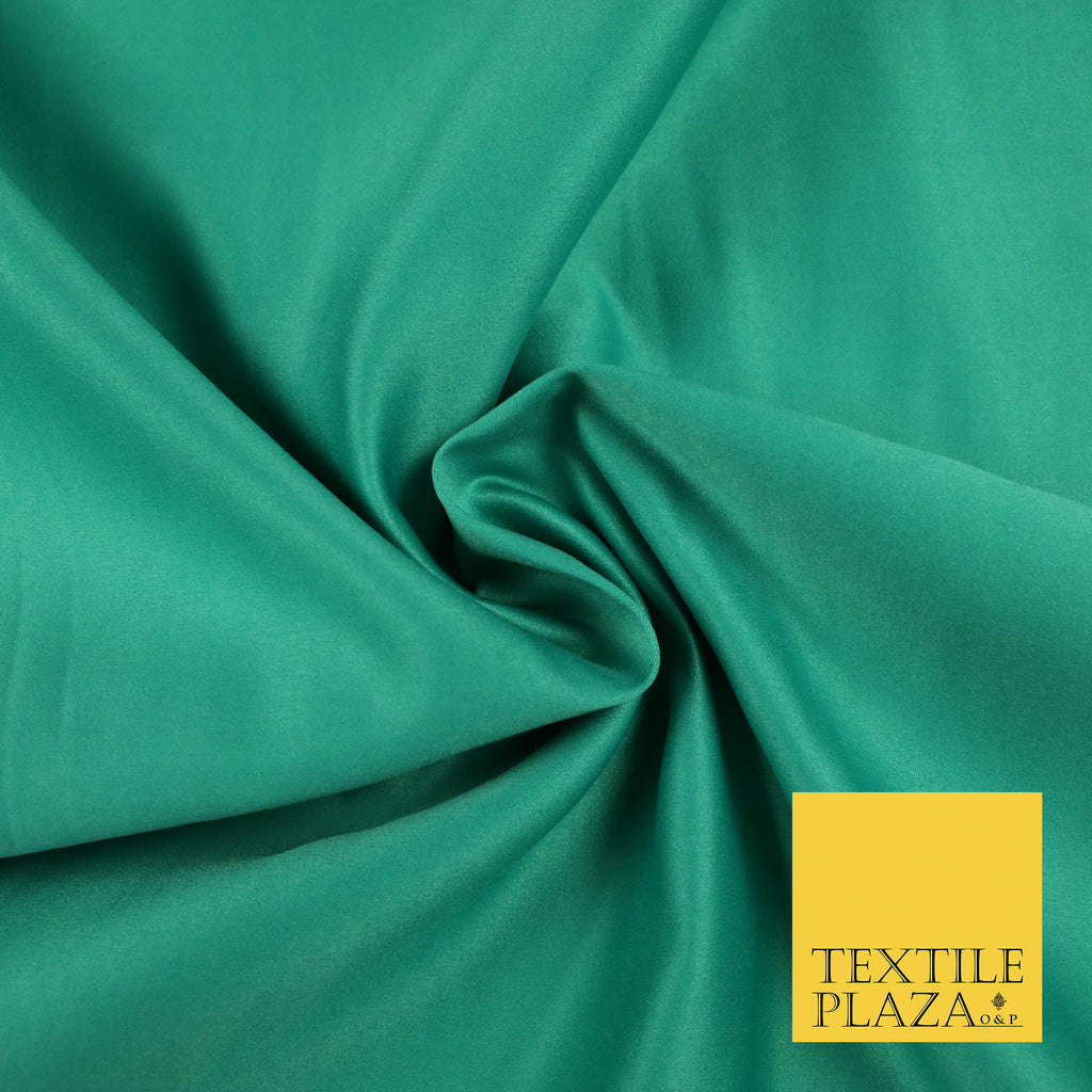 SEA GREEN Luxury Plain Smooth Matt Duchess Satin Fabric Material Bridal Wedding Dress 58" 5638