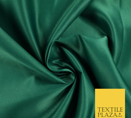 JADE GREEN Luxury Plain Smooth Matt Duchess Satin Fabric Material Bridal Wedding Dress 58" 5642