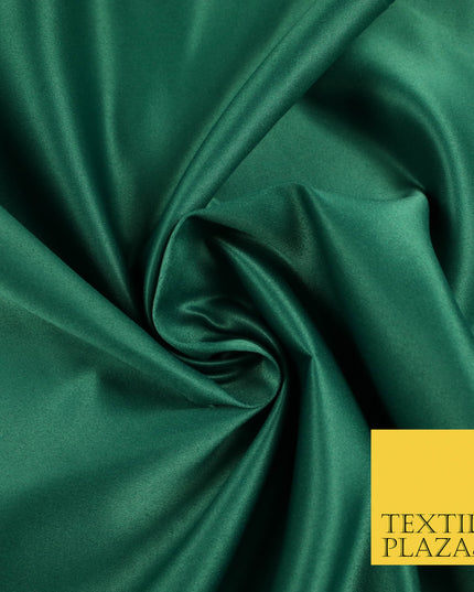 JADE GREEN Luxury Plain Smooth Matt Duchess Satin Fabric Material Bridal Wedding Dress 58" 5642