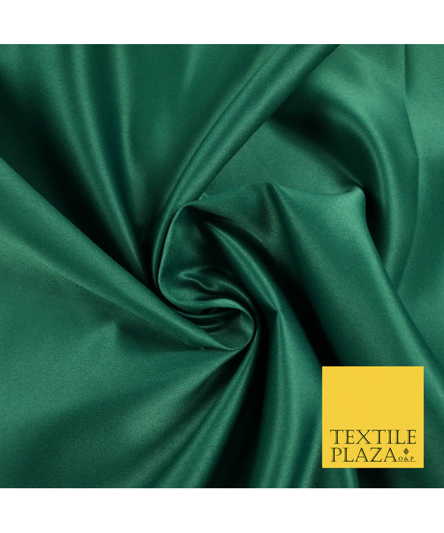 JADE GREEN Luxury Plain Smooth Matt Duchess Satin Fabric Material Bridal Wedding Dress 58" 5642