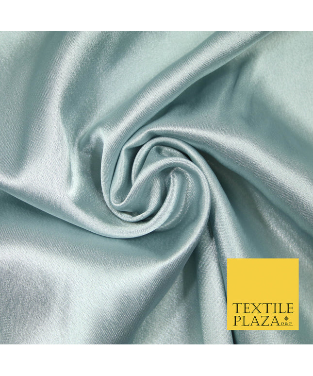 CLOUD GREY Plain Solid Crepe Back Satin Fabric Material Dress Bridal 58" 5869