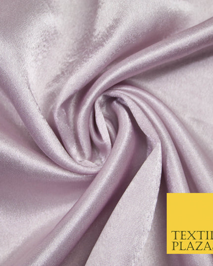 PALE MAUVE Plain Solid Crepe Back Satin Fabric Material Dress Bridal 58" 5902