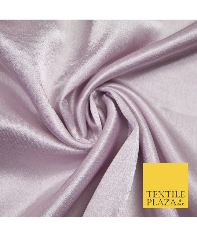PALE MAUVE Plain Solid Crepe Back Satin Fabric Material Dress Bridal 58" 5902