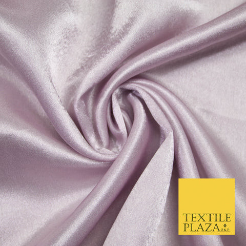PALE MAUVE Plain Solid Crepe Back Satin Fabric Material Dress Bridal 58" 5902