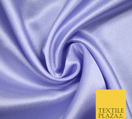 LAVENDER Plain Solid Crepe Back Satin Fabric Material Dress Bridal 58" 5906