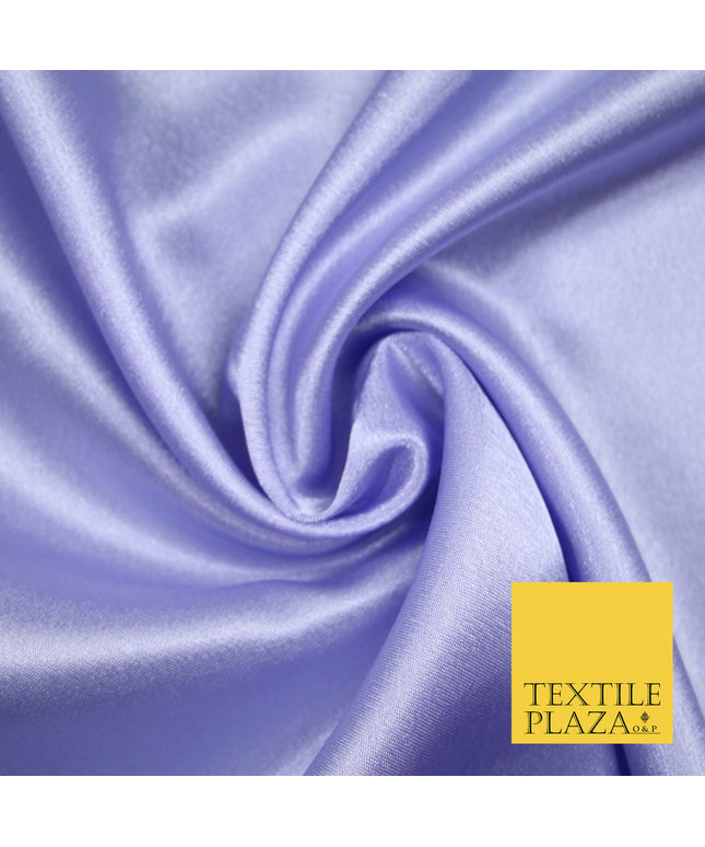 LAVENDER Plain Solid Crepe Back Satin Fabric Material Dress Bridal 58" 5906