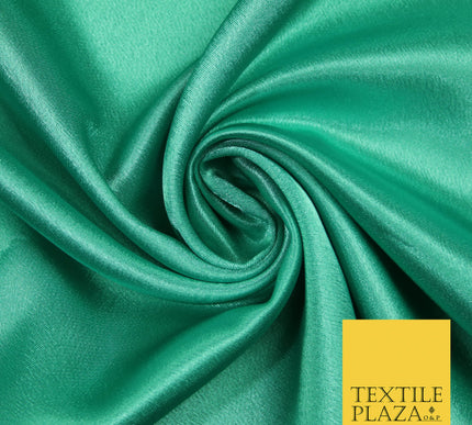 MINT GREEN Plain Solid Crepe Back Satin Fabric Material Dress Bridal 58" 5914