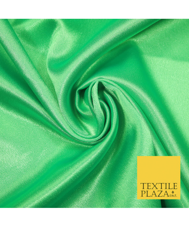 FLO MINT GREEN Plain Solid Crepe Back Satin Fabric Material Dress Bridal 58" 5926
