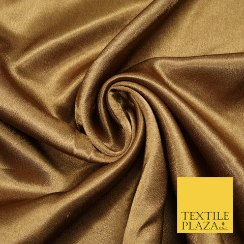 ANTIQUE BROWN Plain Solid Crepe Back Satin Fabric Material Dress Bridal 58" 5929