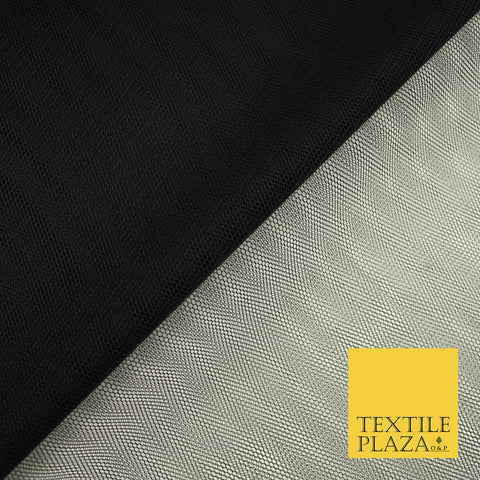 BLACK Premium Quality Tutu Bridal Dress Stiff Net Fabric Tulle Material 60" 5946