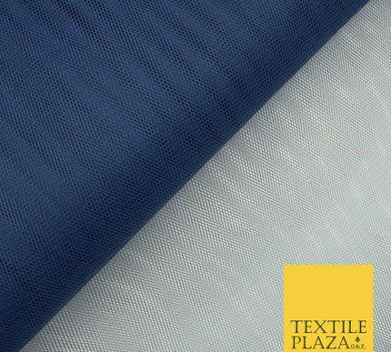 NAVY BLUE Premium Quality Tutu Bridal Dress Stiff Net Fabric Tulle Material 60" 5947