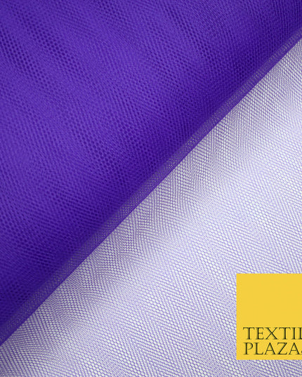 VIOLET PURPLE Premium Quality Tutu Bridal Dress Stiff Net Fabric Tulle Material 60" 5958